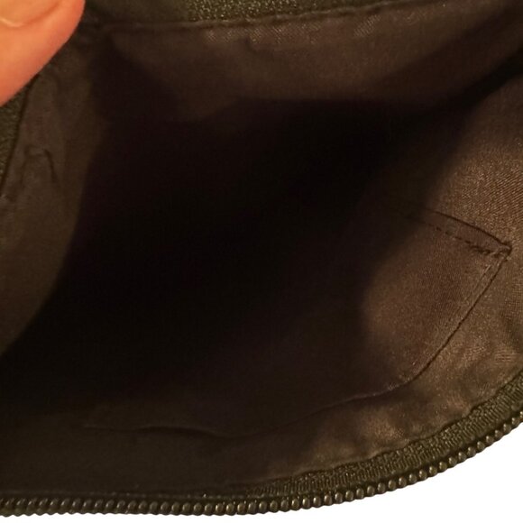 2- Ah Dorned Black Faux Leather Crossbody Bag Aztec Strap NWT - Picture 10 of 16